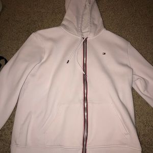 Pink zip up Tommy Hilfiger jacket